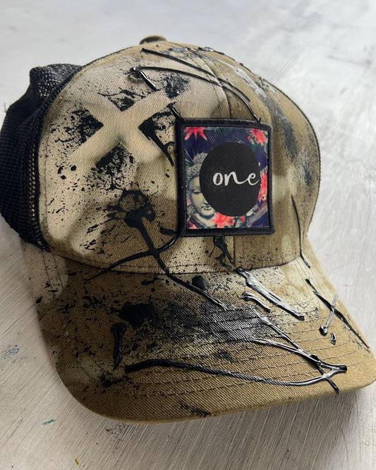 Casquette One textutré