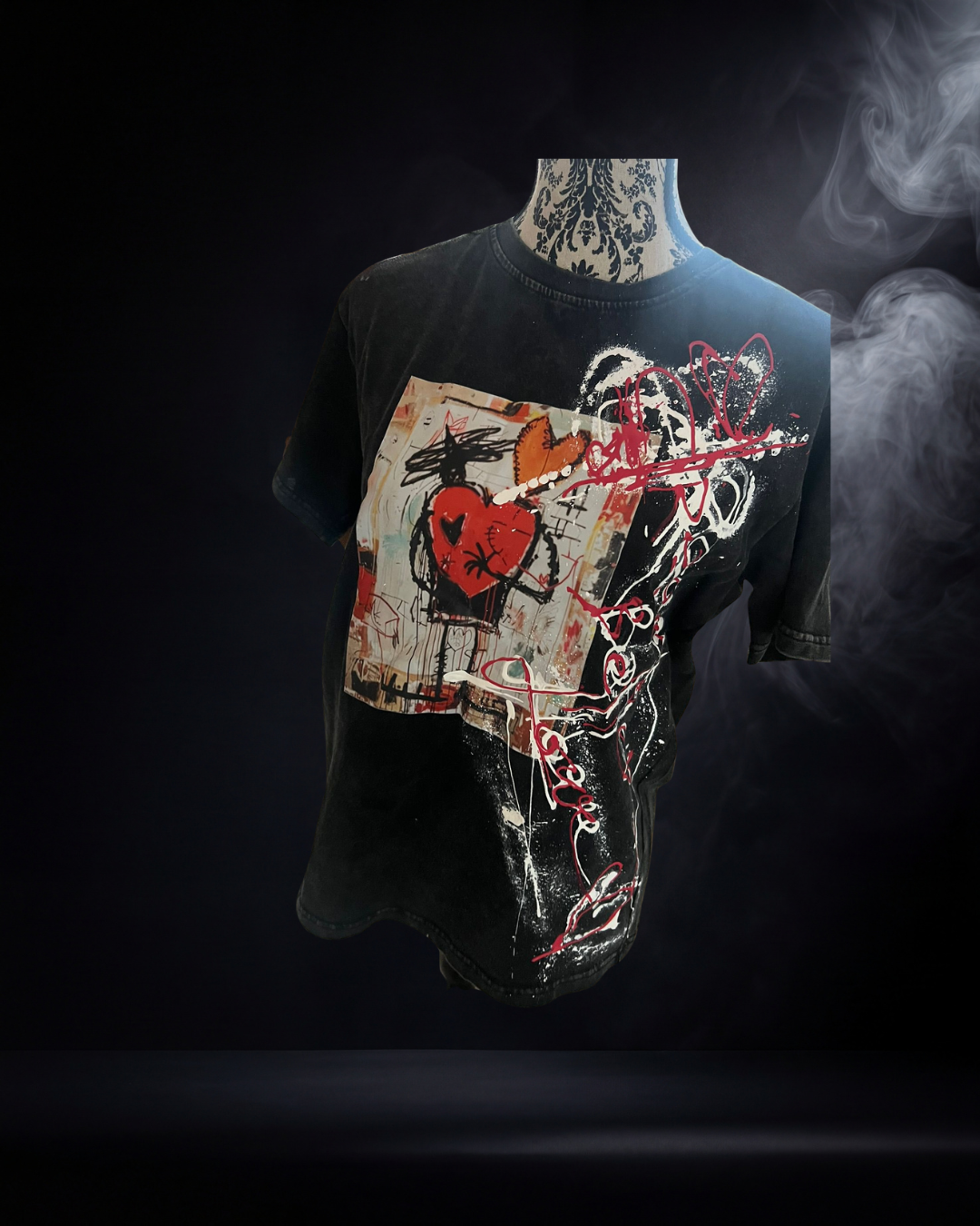 T-Shirt Coeur Coloré