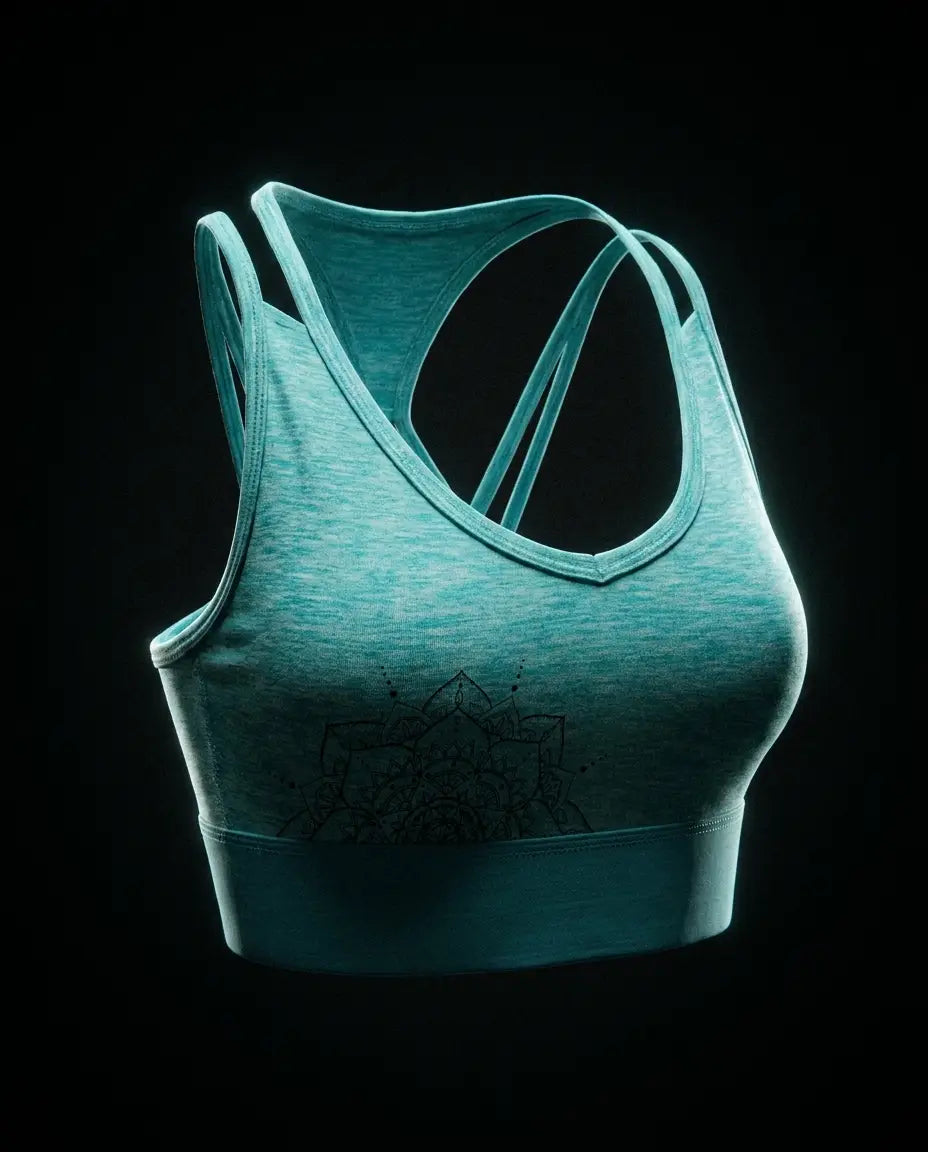 Crop top sport — studio dark