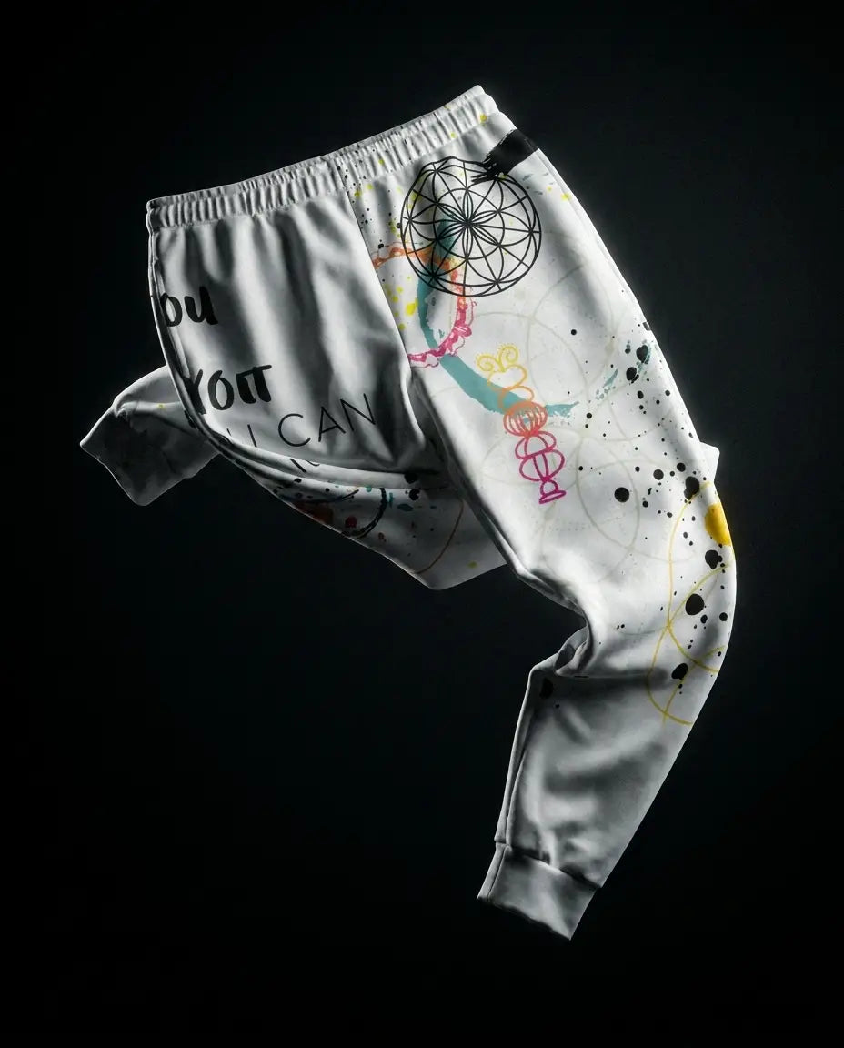 Jogging Blanc — studio dark