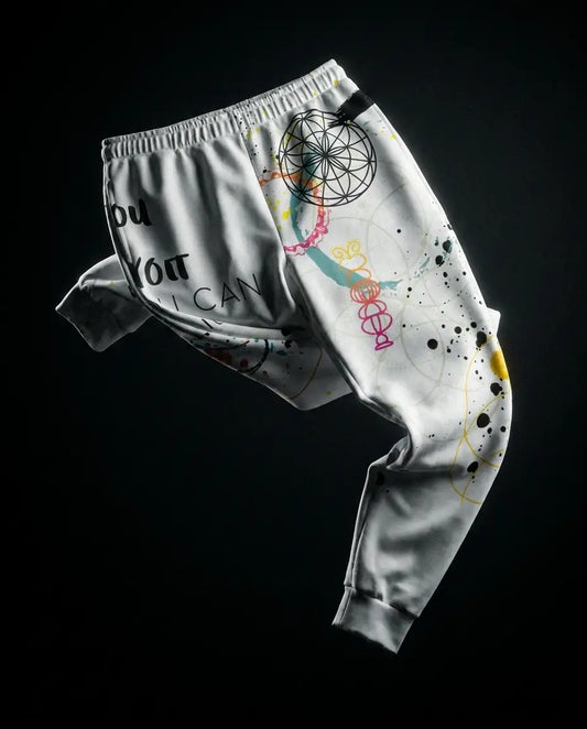 Jogging Blanc — studio dark